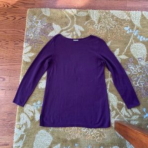 JJill Lightweight Knit Tunic Sweater